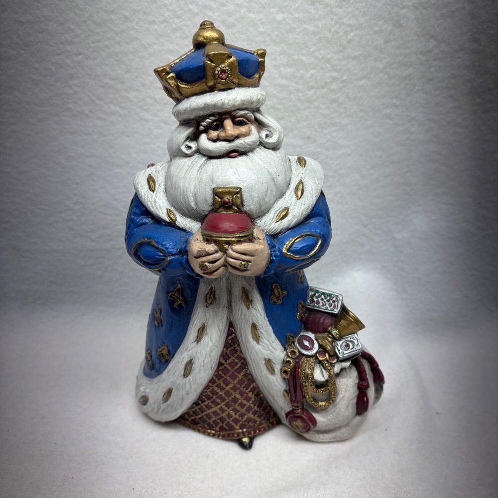 GARE 3032‎ Royal Santa Blue Christmas Decor